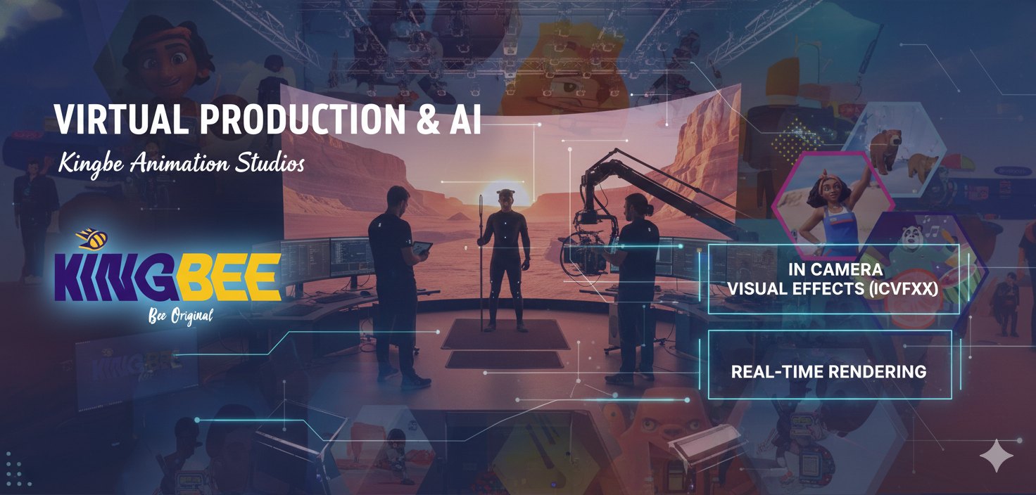 Virtual Production and AI at KingBee Animation Studios
